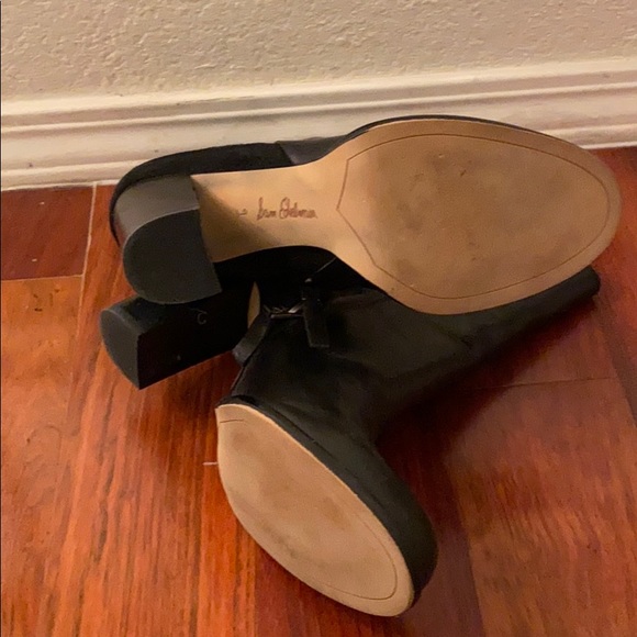 Sam Edelman Suede/Leather Booties - Picture 3 of 7